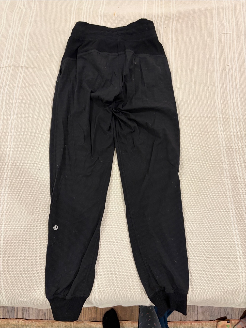lululemon athletica Black Lightweight Cuffed Joggers